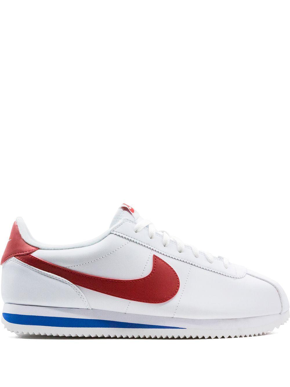 NIKE Cortez Low-top Sneakers In White Product Image