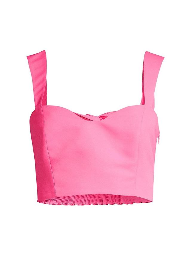 Womens Darcy Cropped Twisted Back Top Product Image