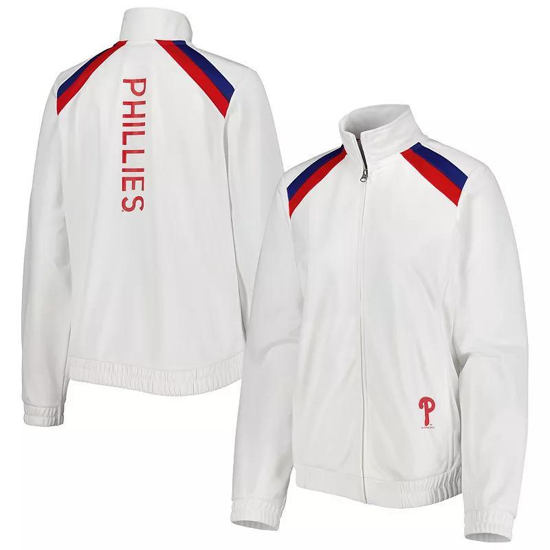 Womens G-III 4Her by Carl Banks Philadelphia Phillies Red Flag Full-Zip Track Jacket Product Image