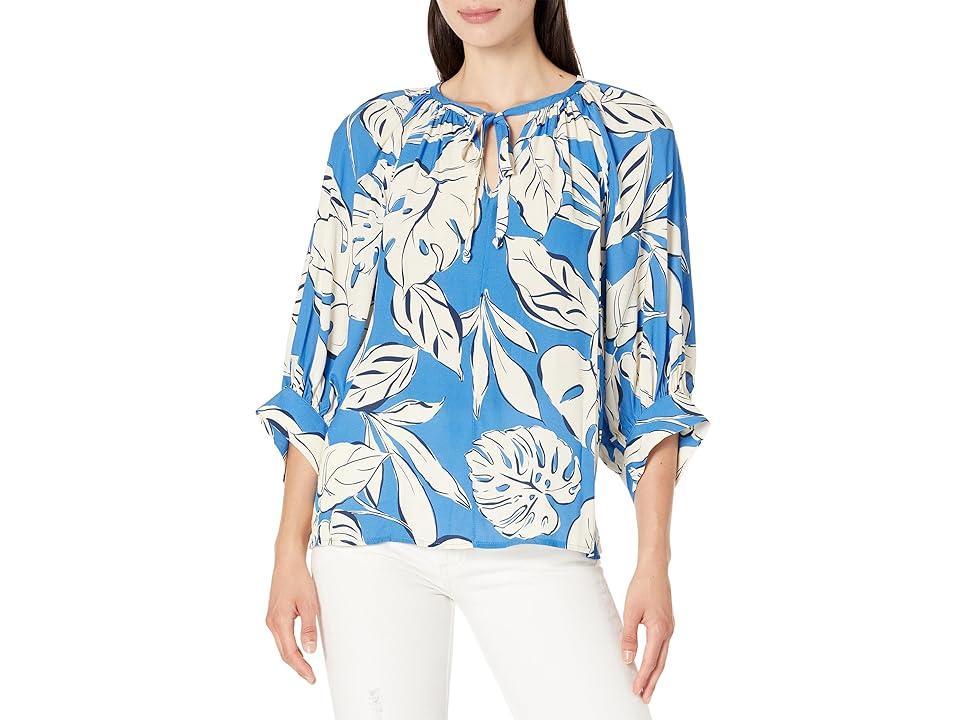 Karen Kane Blouson Sleeve Top Women's Clothing Product Image