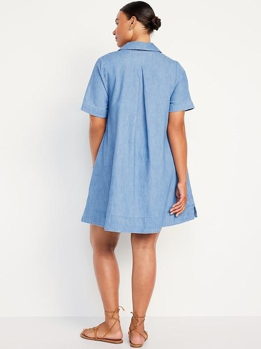 Mini Jean Swing Dress Product Image