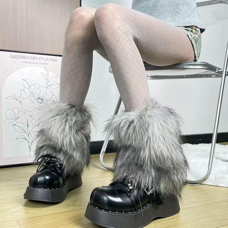 Fluffy Leg Warmers Product Image