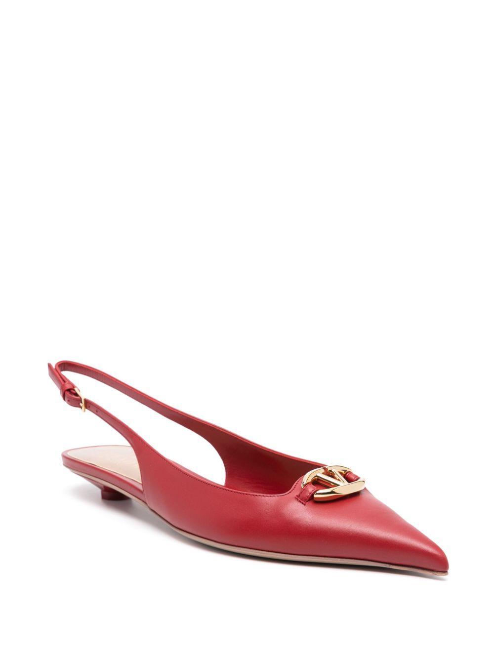 VALENTINO GARAVANI Slingback In Red Product Image