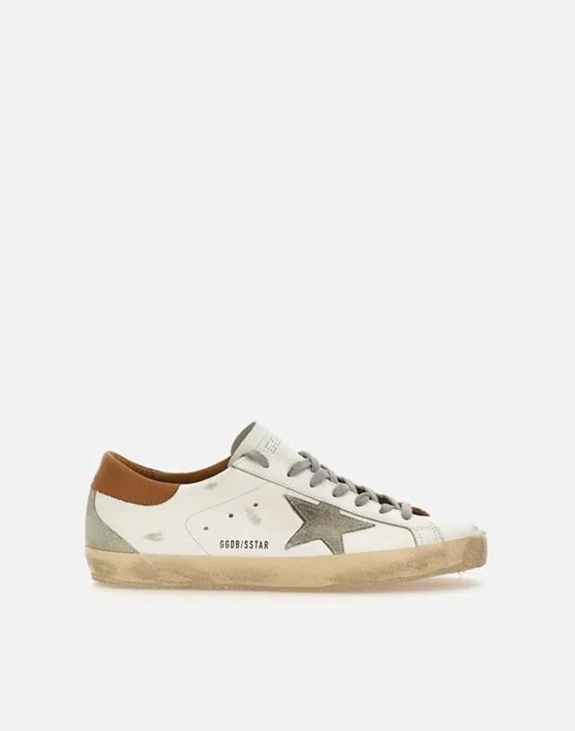 GOLDEN GOOSE Sneakers In White-brown Product Image