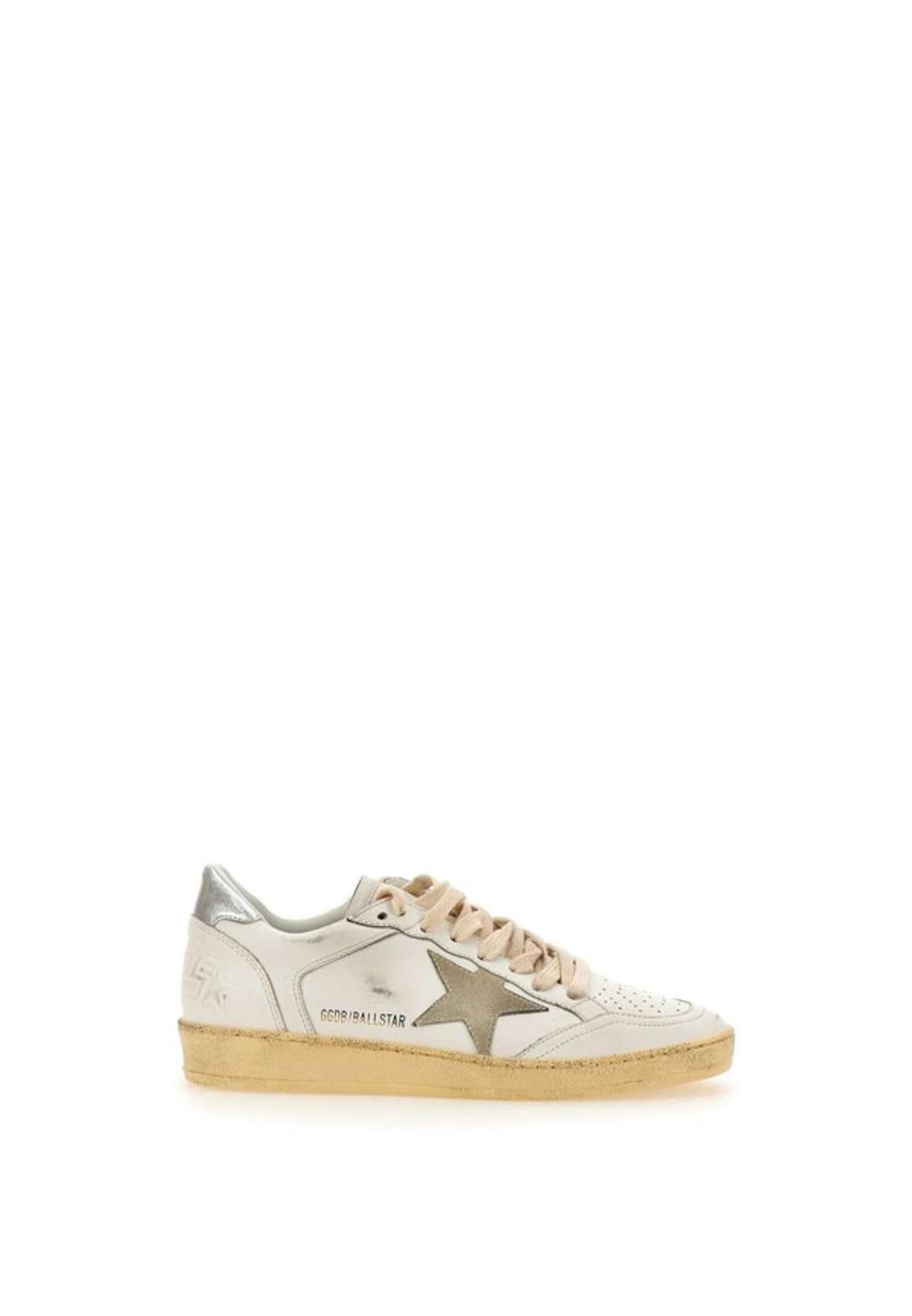 GOLDEN GOOSE Ball Star Sneaker In White Product Image