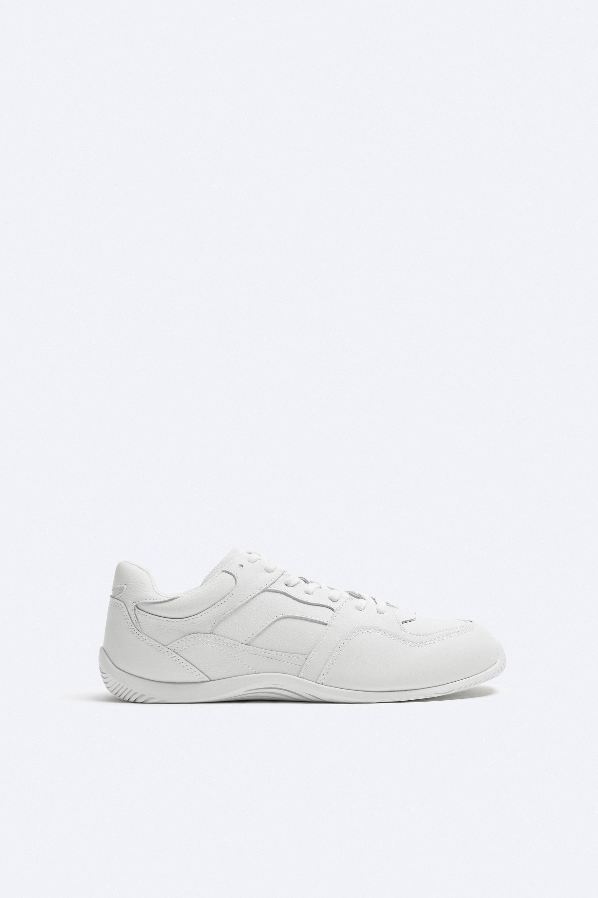 LEATHER SNEAKERS Product Image