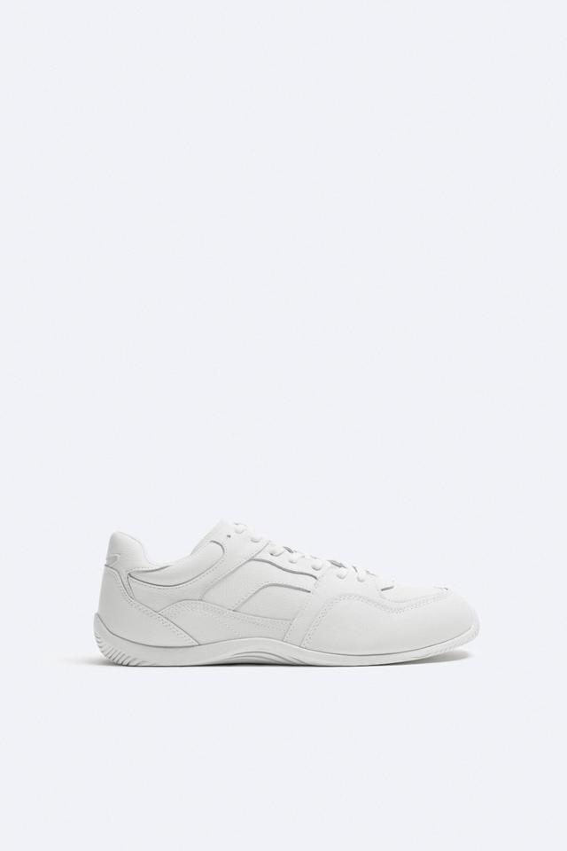 LEATHER SNEAKERS Product Image