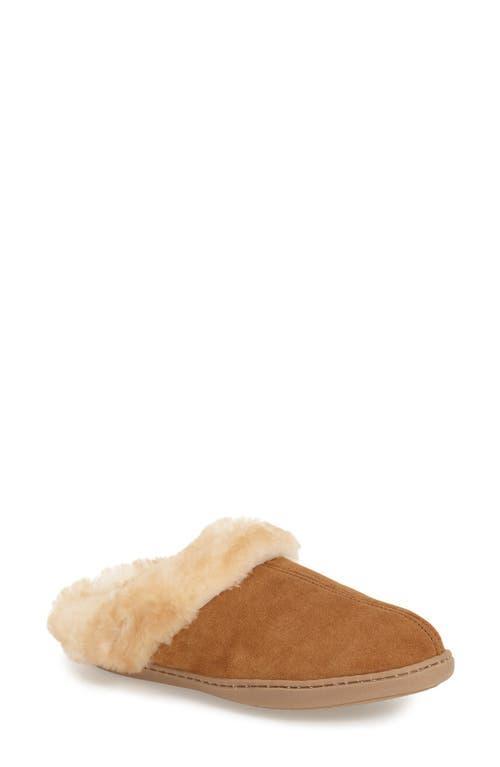 Minnetonka Womens Sheepskin Mule Slippers Product Image