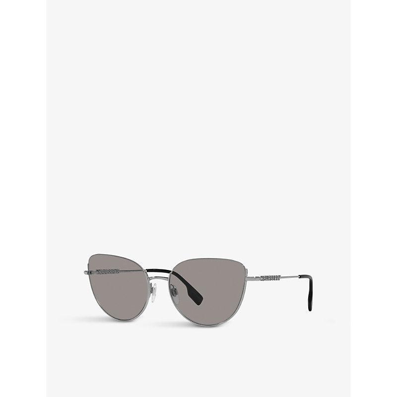 BURBERRY Woman Sunglass Be3144 Harper In Photo Grey Product Image