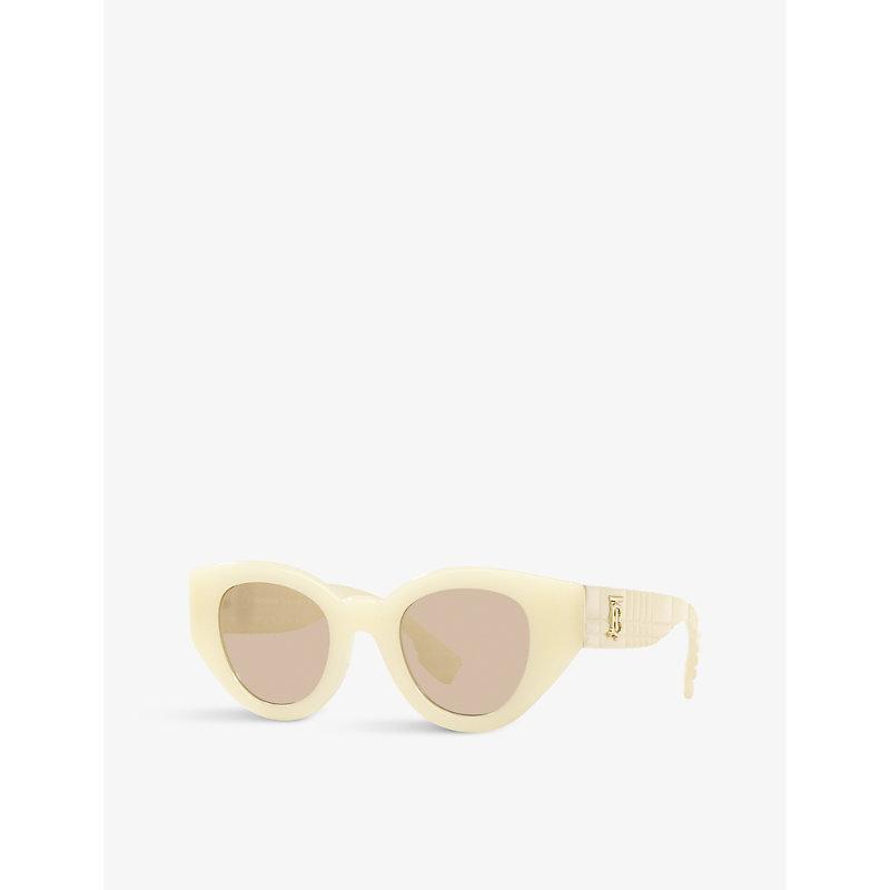 Woman Sunglass Be4390 Meadow In Ivory Product Image