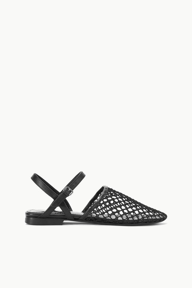 RETE SANDAL | BLACK NETTING Product Image