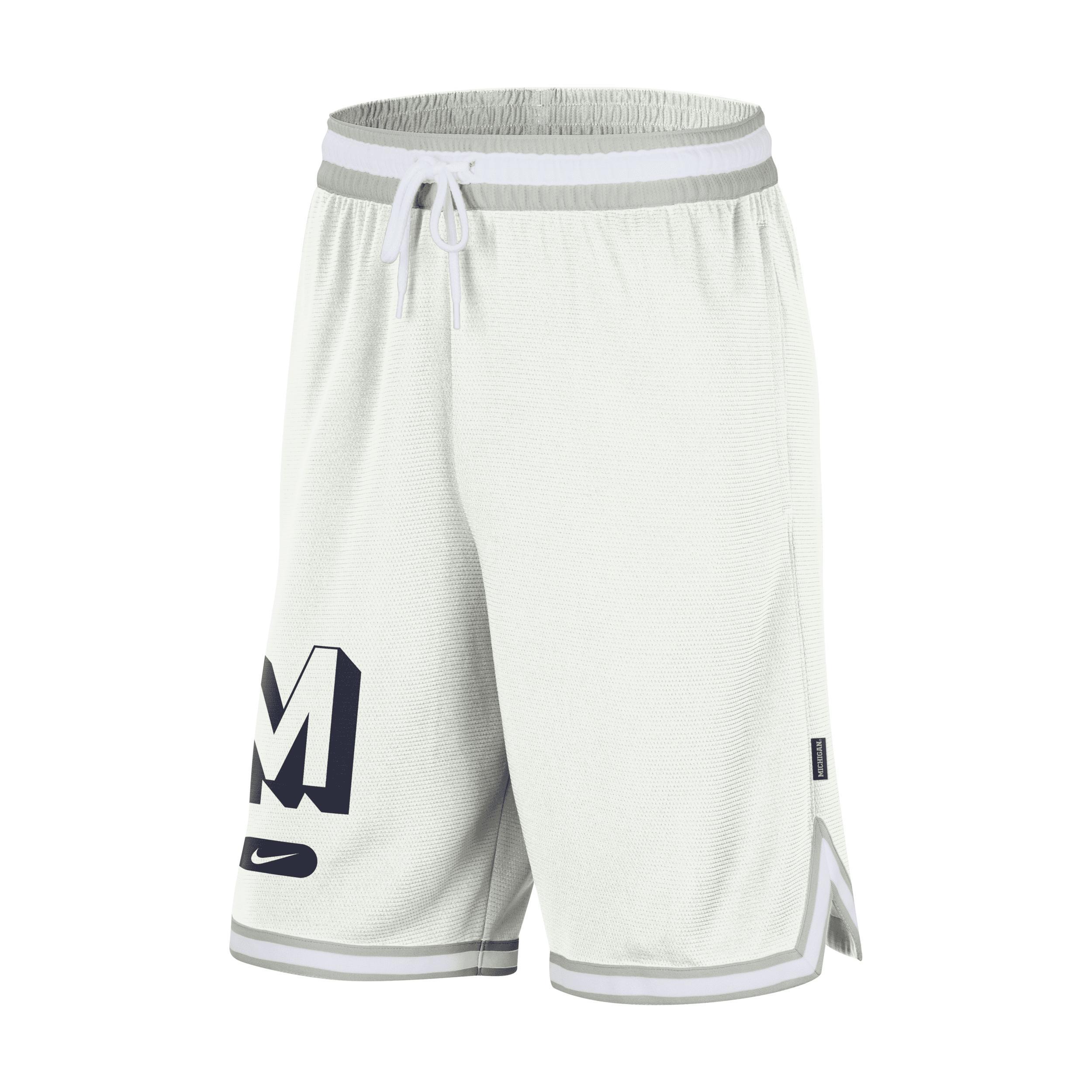 Mens Nike White Michigan Wolverines Dna 3.0 Performance Shorts Product Image