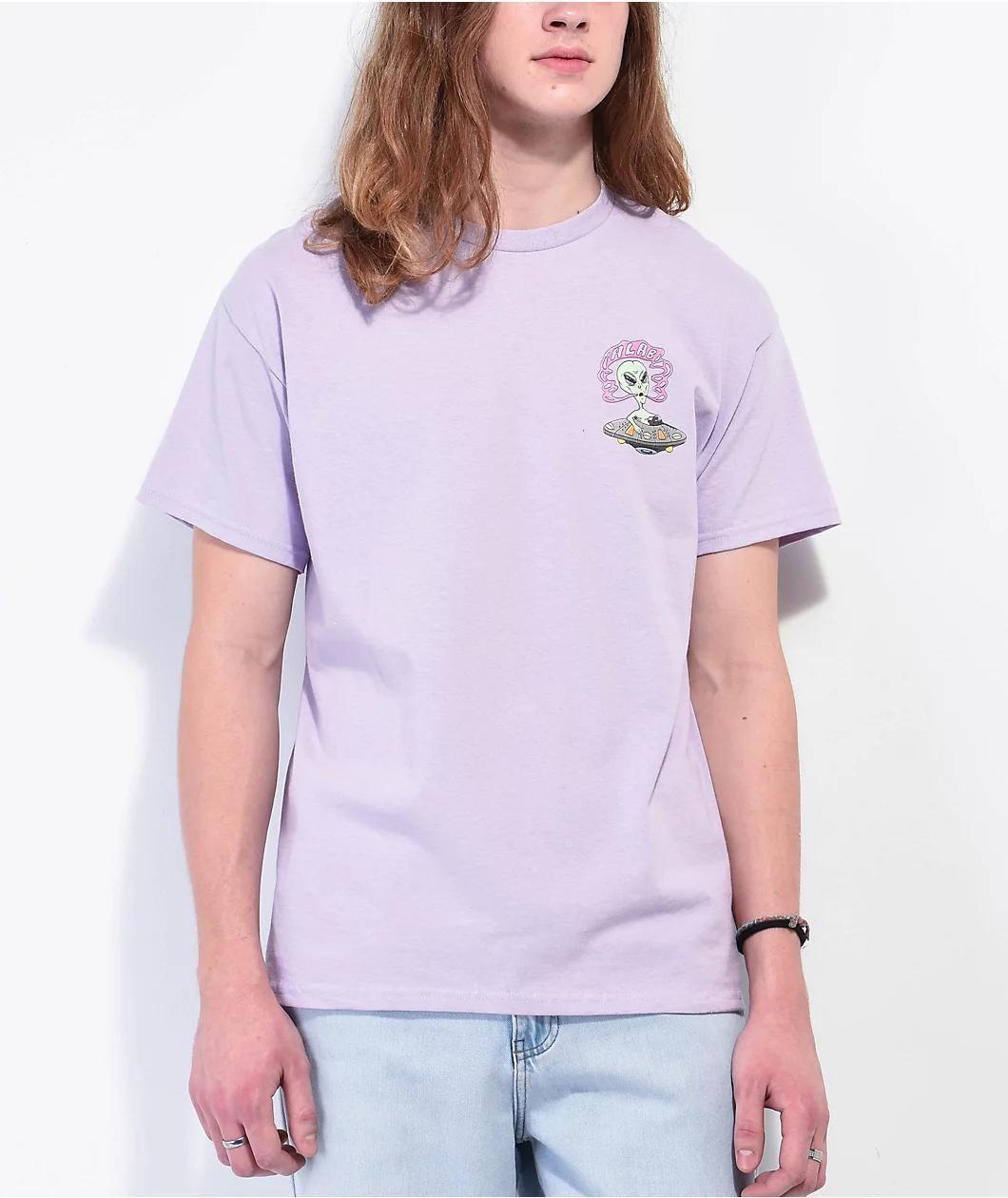 A.LAB Alien Puffs Lavender T-Shirt Product Image