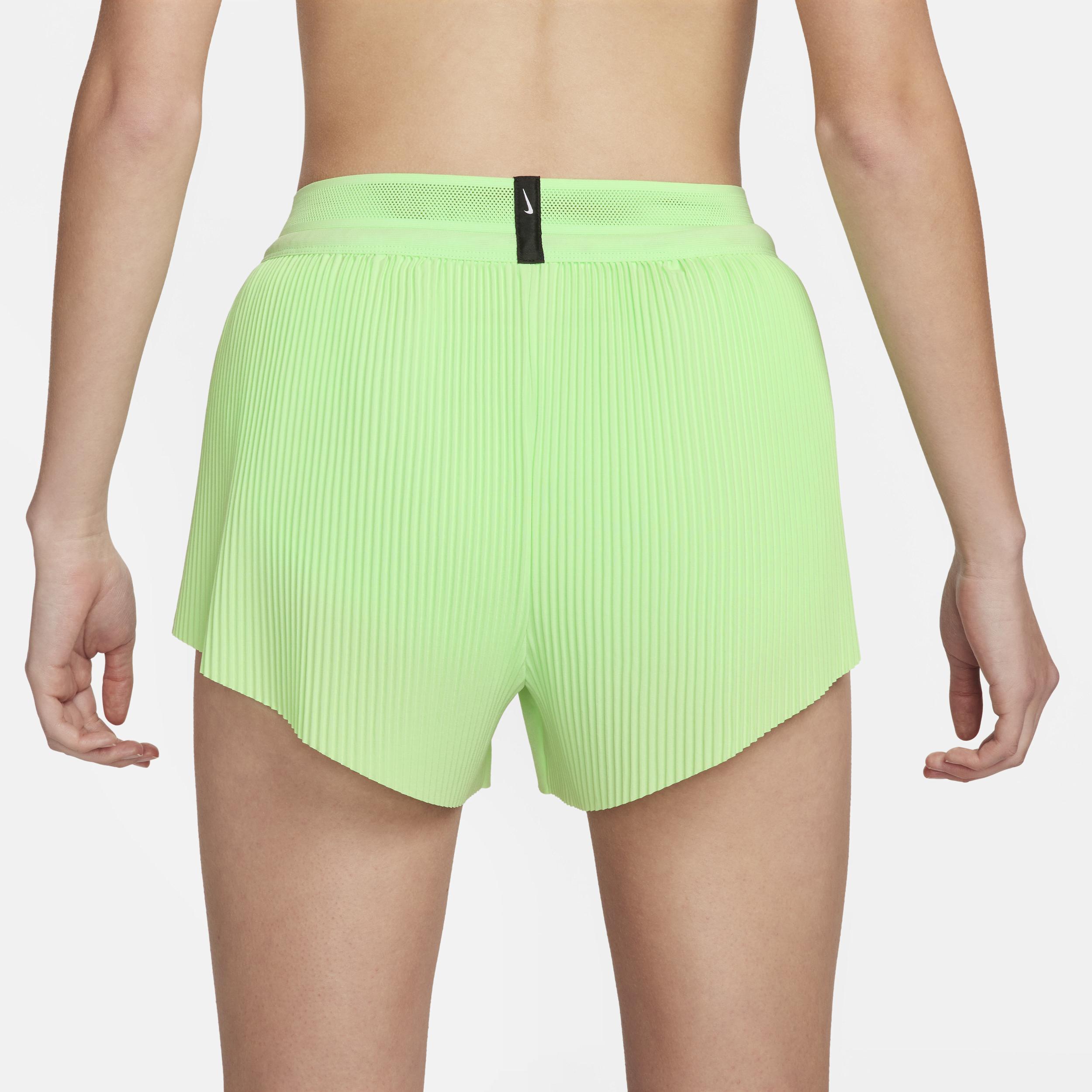 Nike Women's AeroSwift Dri-FIT ADV Mid-Rise Brief-Lined 3" Running Shorts Product Image