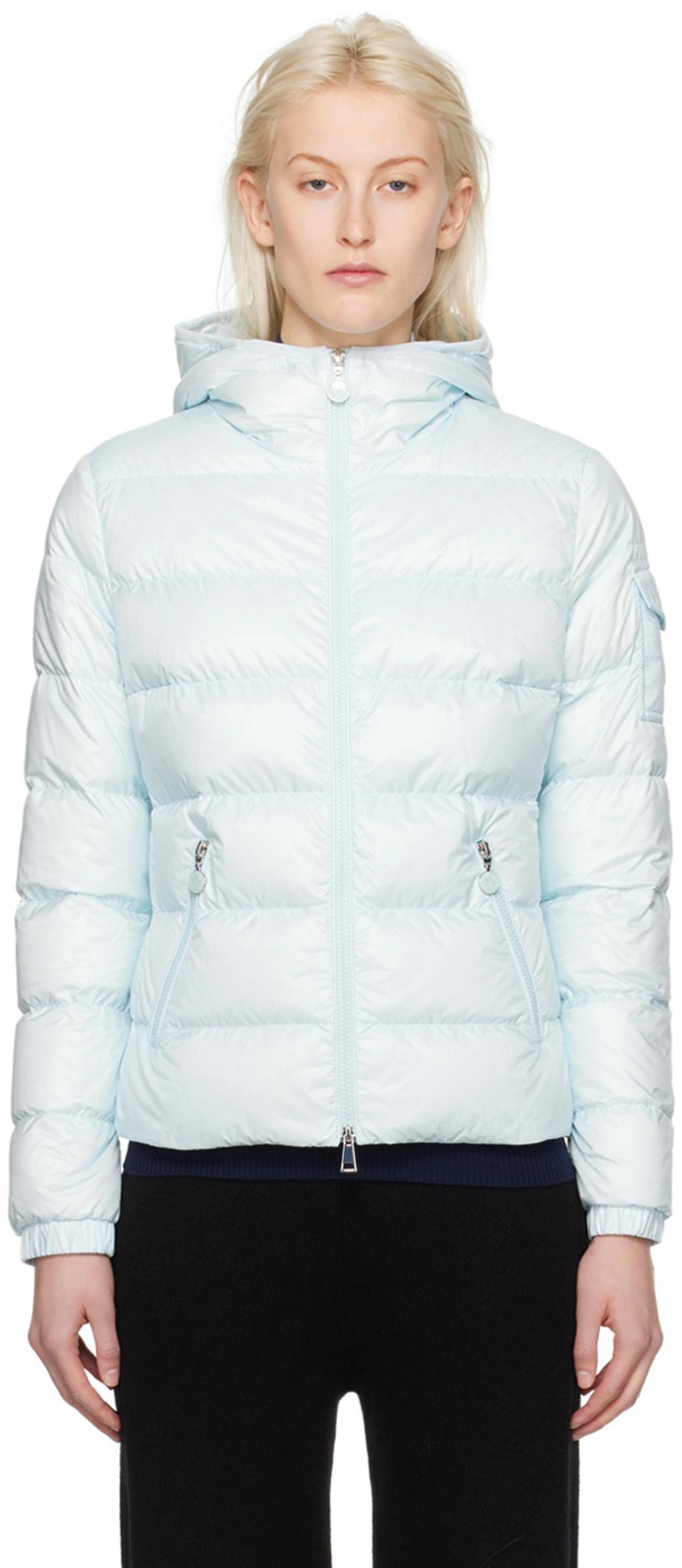 MONCLER Blue Gles Down Jacket Product Image