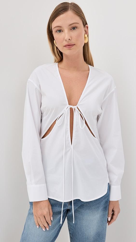 Christopher Esber Triquetra Cotton Shirt | Shopbop Product Image