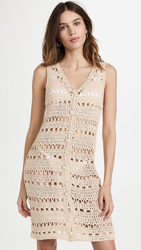 Line & Dot Roxie Crochet Mini Dress | Shopbop Product Image