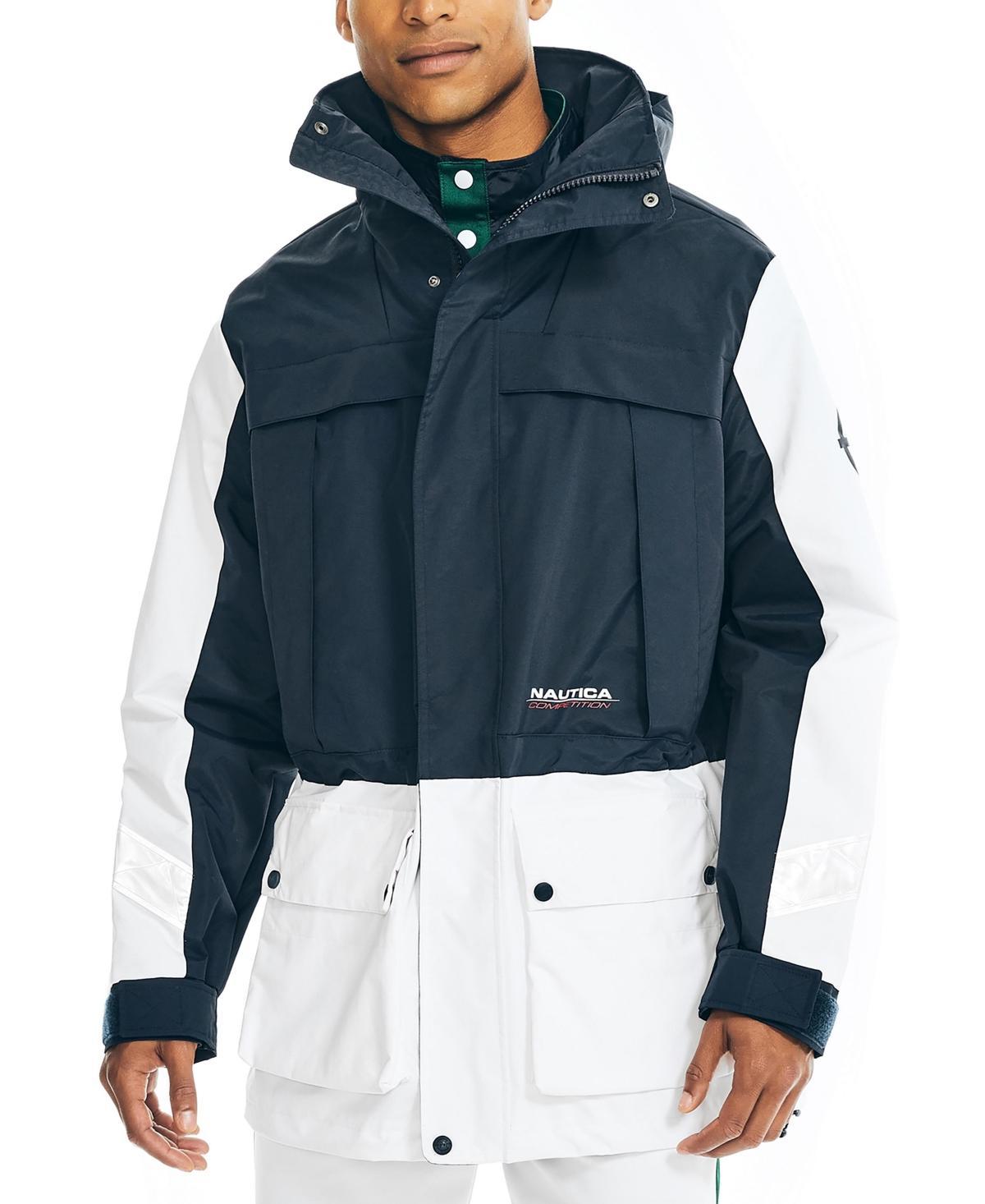 Nautica Mens Water-Resistant Four-Pocket Competition Jacket Product Image