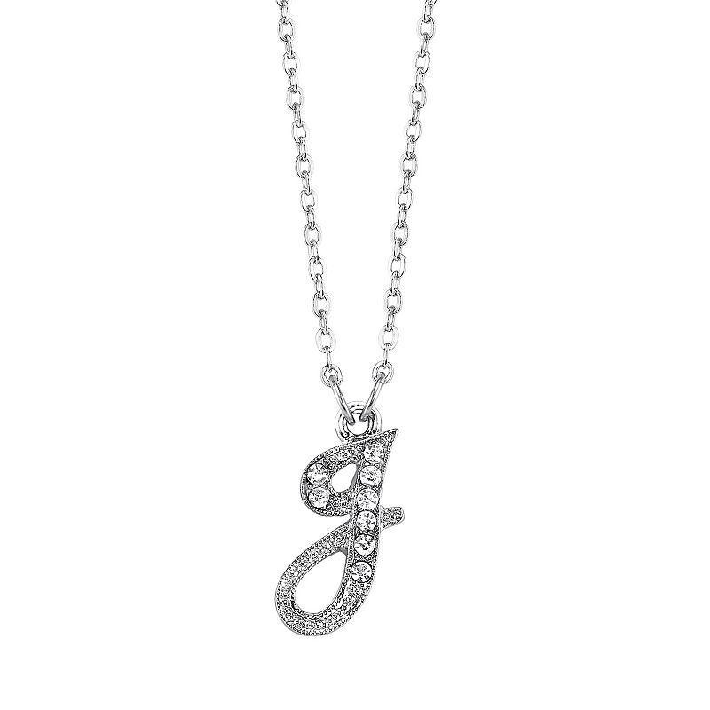 1928 Script Initial Necklace, Womens Product Image