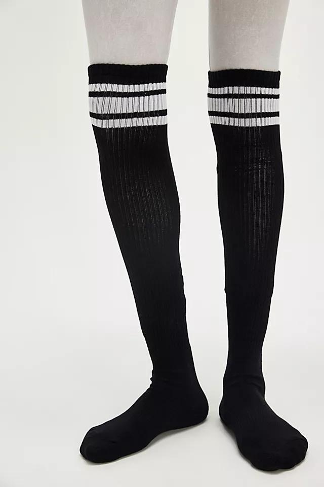 Knee High Logo Stripe Socks Product Image