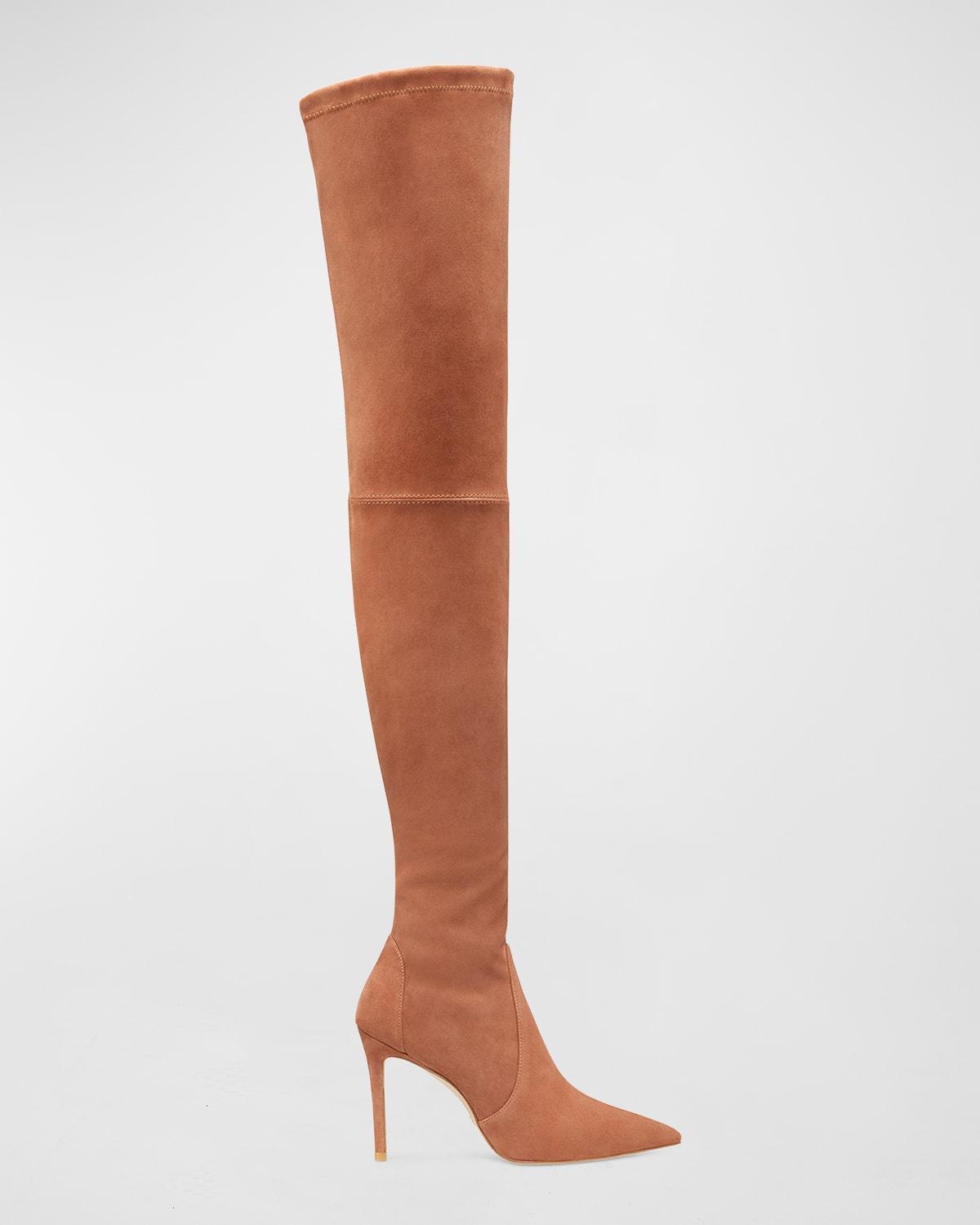 Stuart Weitzman Ultrastuart 100 Stretch Pointed Toe Over the Knee Boot Product Image