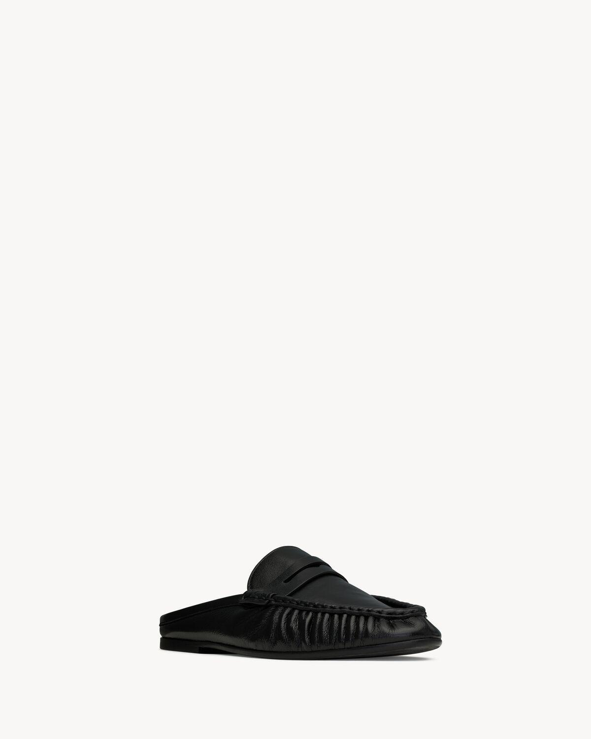 LE LOAFER penny mules in smooth leather | Saint Laurent | YSL.com Product Image