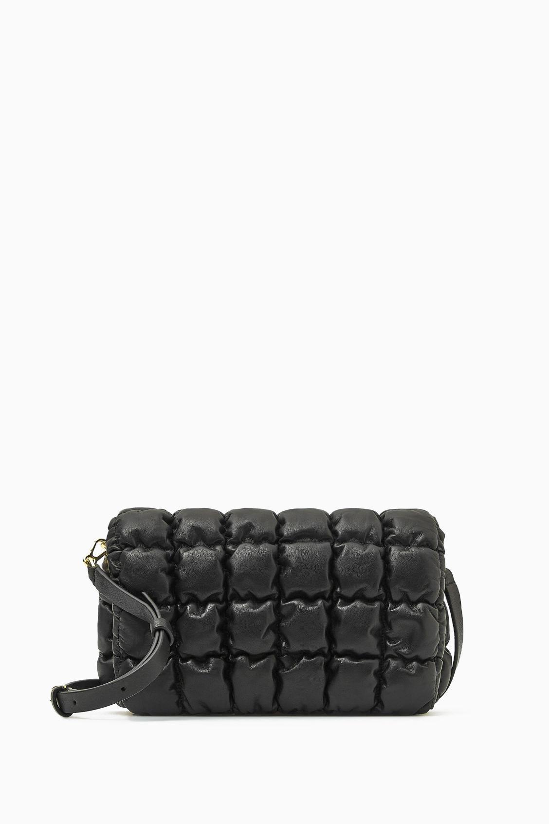 QUILTED CROSSBODY - LEATHER Product Image