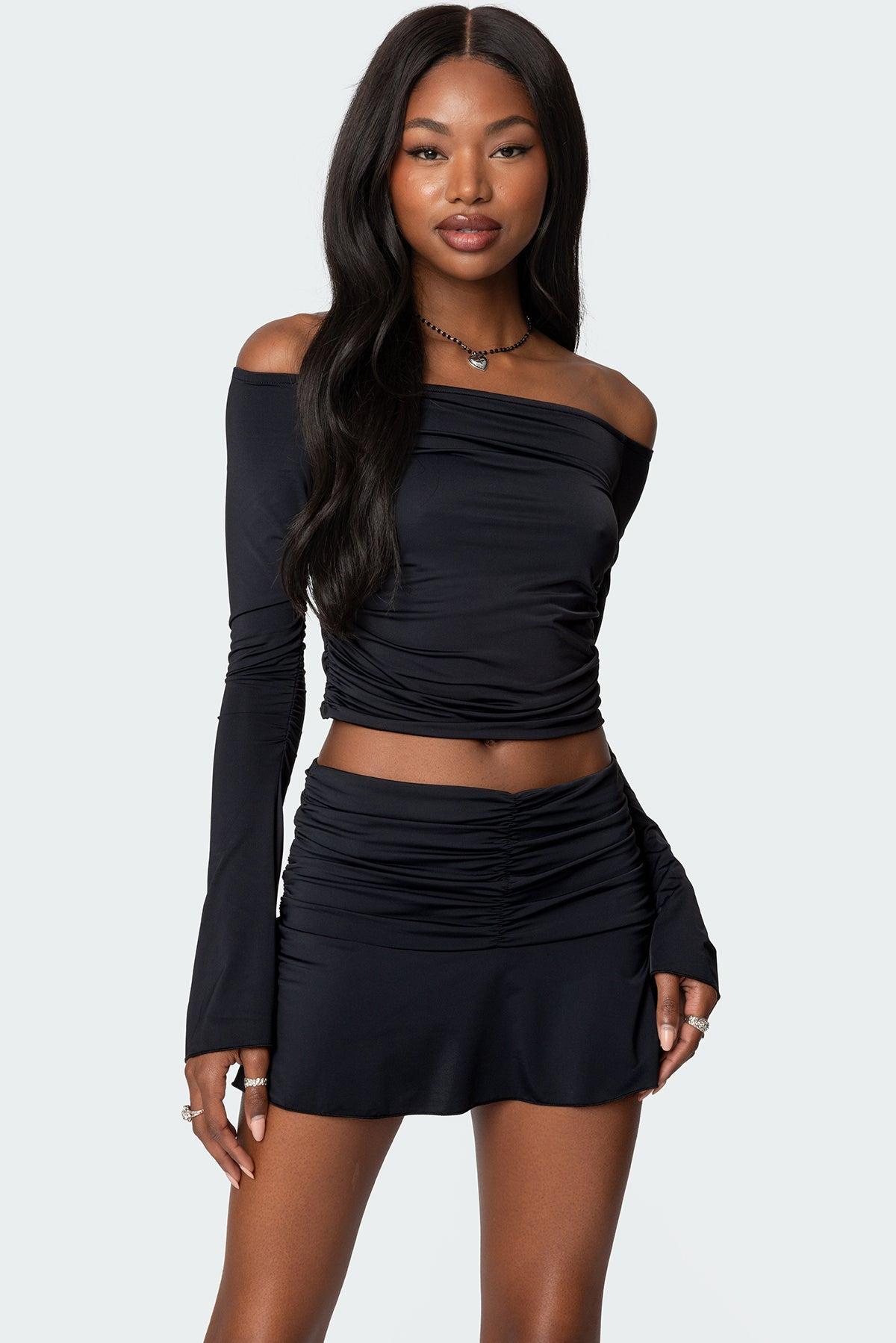 Corey Off The Shoulder Gathered Top product image