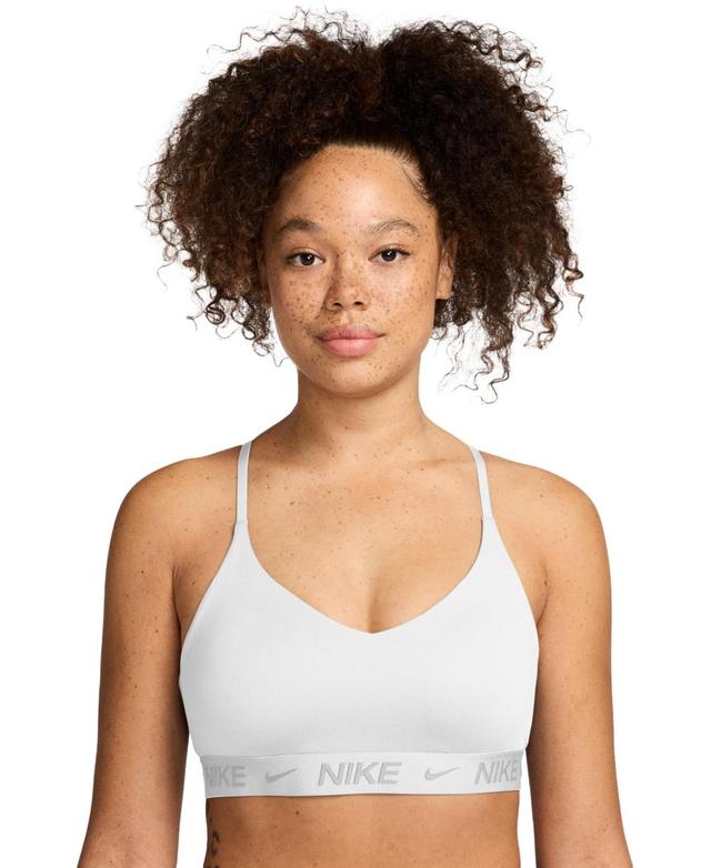 Nike Indy Light Support Padded Sports Bra, Womens Armory Blue Product Image