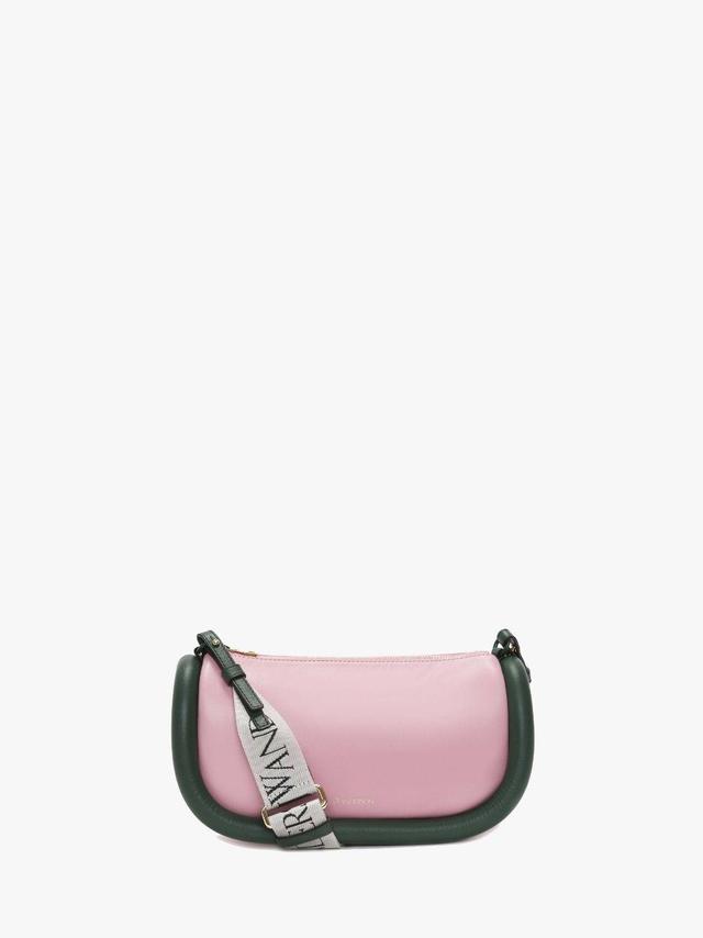 BUMPER-15 - LEATHER CROSSBODY BAG WITH ADDITIONAL WEBBING STRAP in pink | JW Anderson US  Product Image