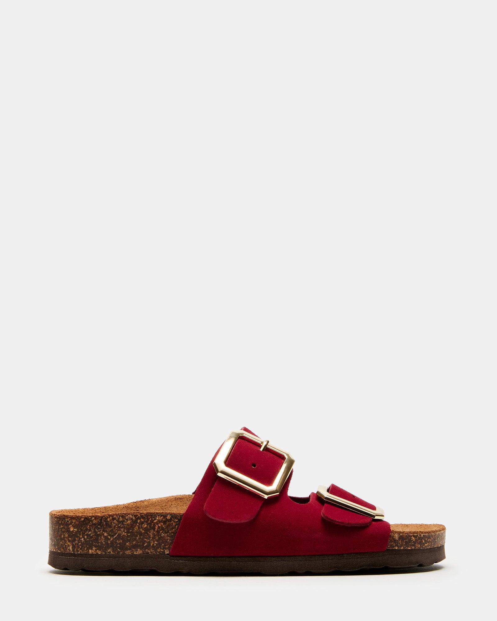 JESSE RED SUEDE Female Product Image