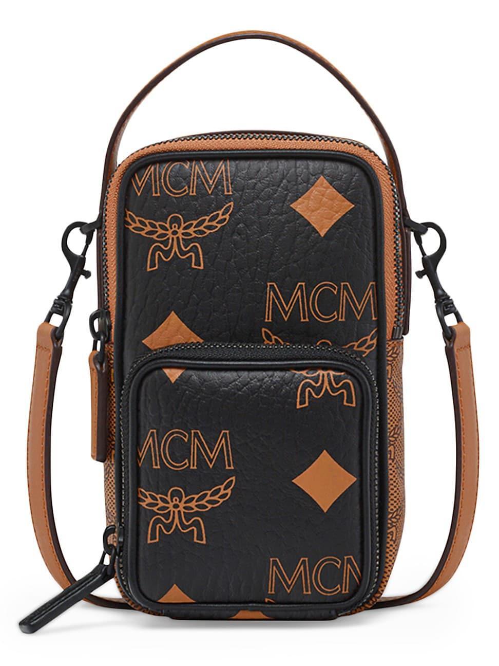 Mens Aren Maxi Monogram Crossbody Bag Product Image