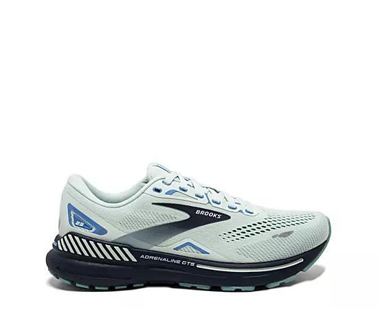 Brooks Womens Adrenaline GTS 23 - Shoes Oyster/White Product Image