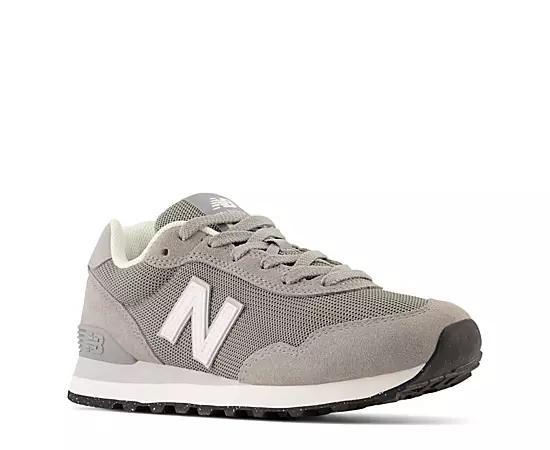 New Balance 515 V3 Classics Womens Shoes Grey Gray White Product Image