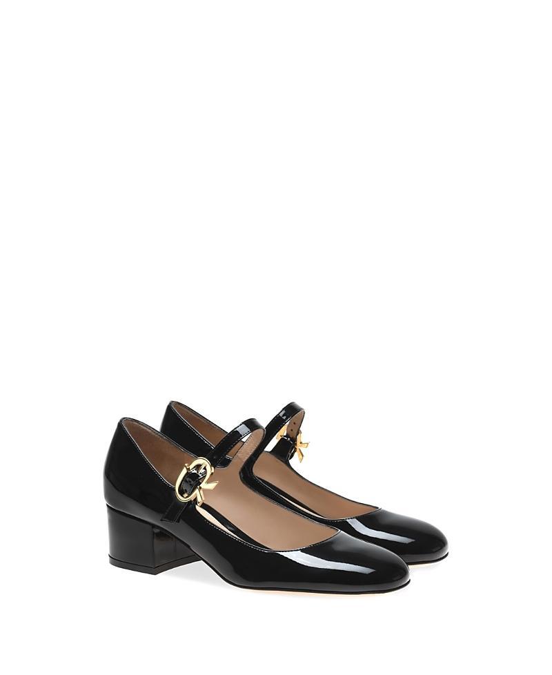 Gianvito Rossi Womens Mary Ribbon Pumps Product Image