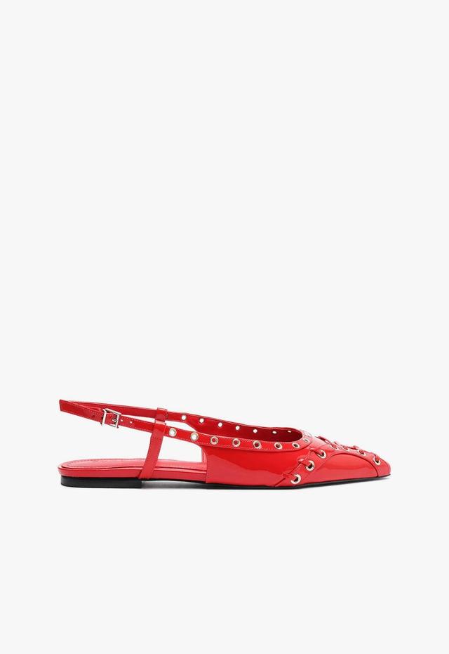 Ruth Patent Leather Flat Female Product Image