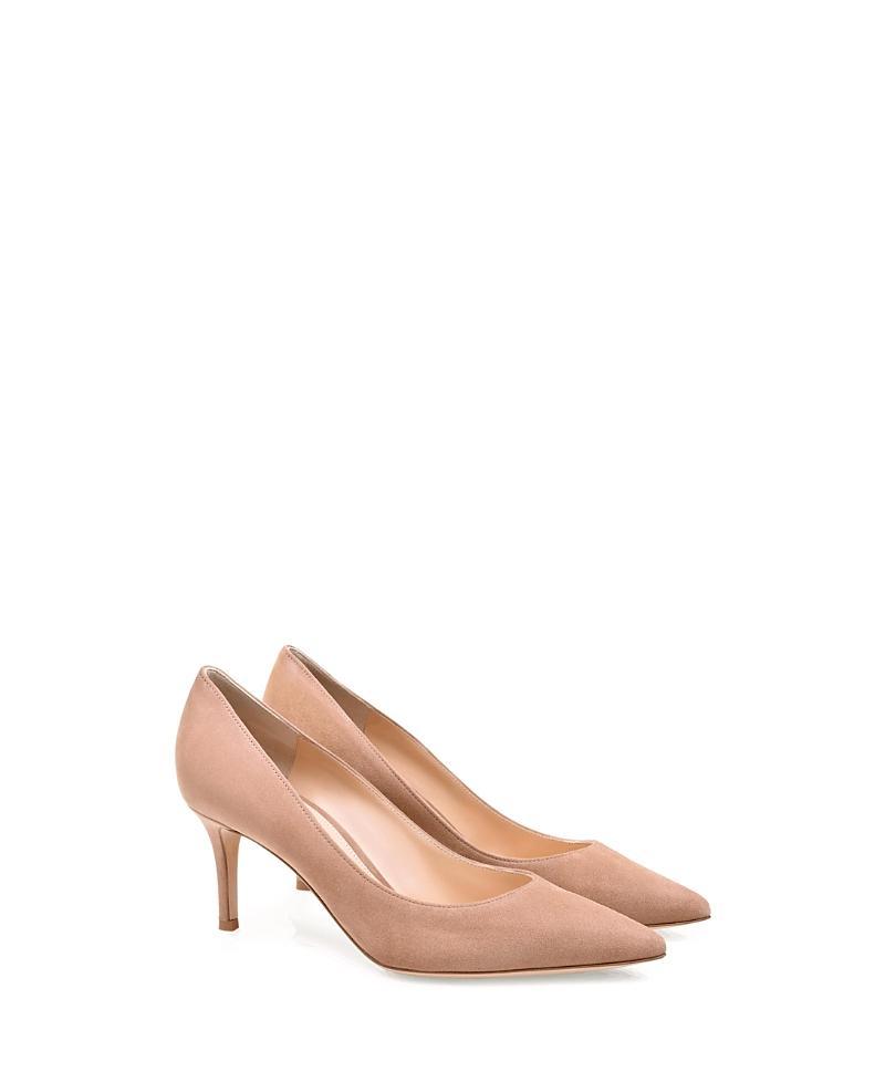 Gianvito Rossi Womens Gianvito 70 Pointed Toe Pumps Product Image