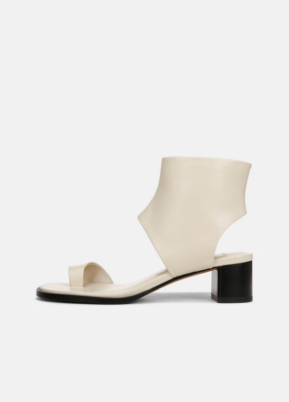 Ada Heeled Leather Sandal product image