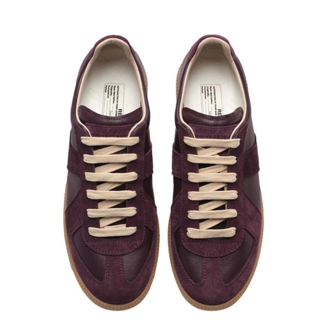 Replica Low-top Sneakers In T5088 Merlot Product Image