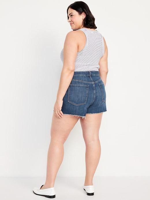 High-Waisted OG Jean Shorts -- 3-inch inseam Product Image