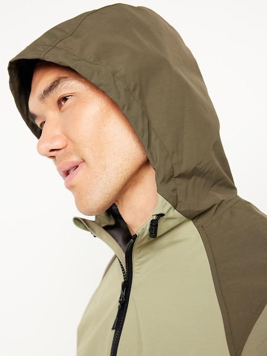 Water-Resistant Zip Jacket Product Image