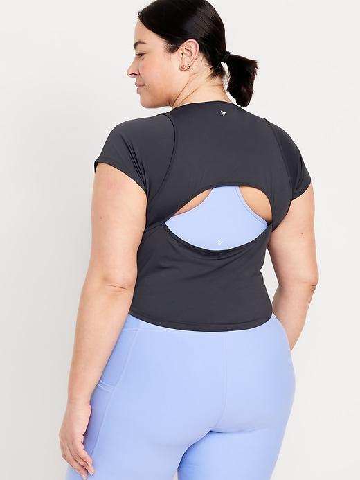 FlowForm Crop Cutout-Back Top Product Image