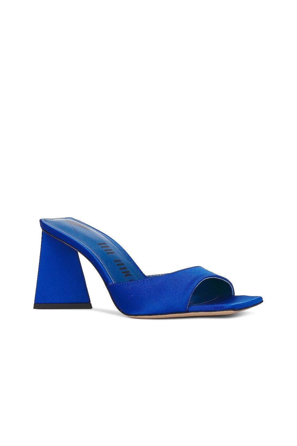 THE ATTICO Mini Devon Mule in Blue Product Image