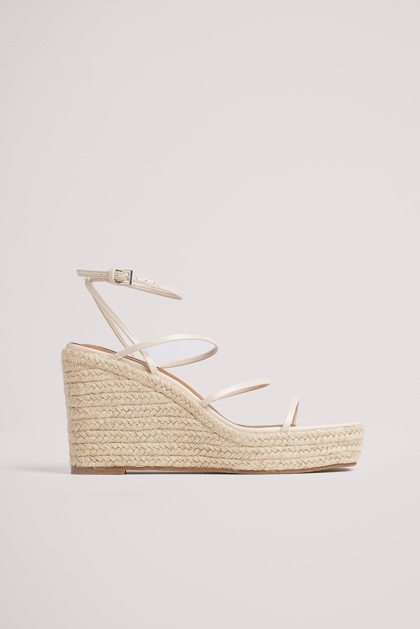 Strappy Jute Sole Heels product image