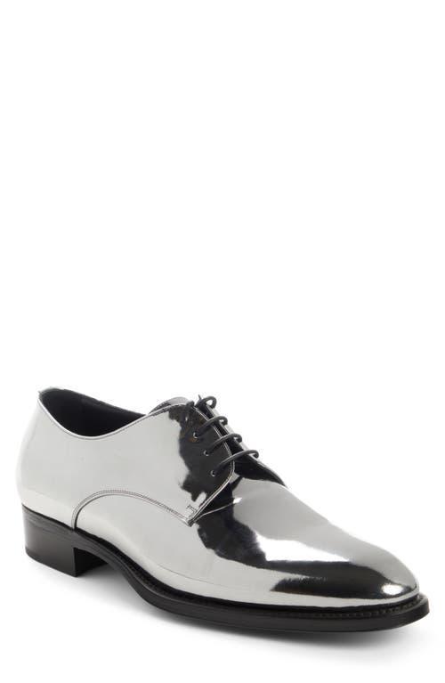 Mens Adrien 25 Metallic Leather Derby Shoes Product Image