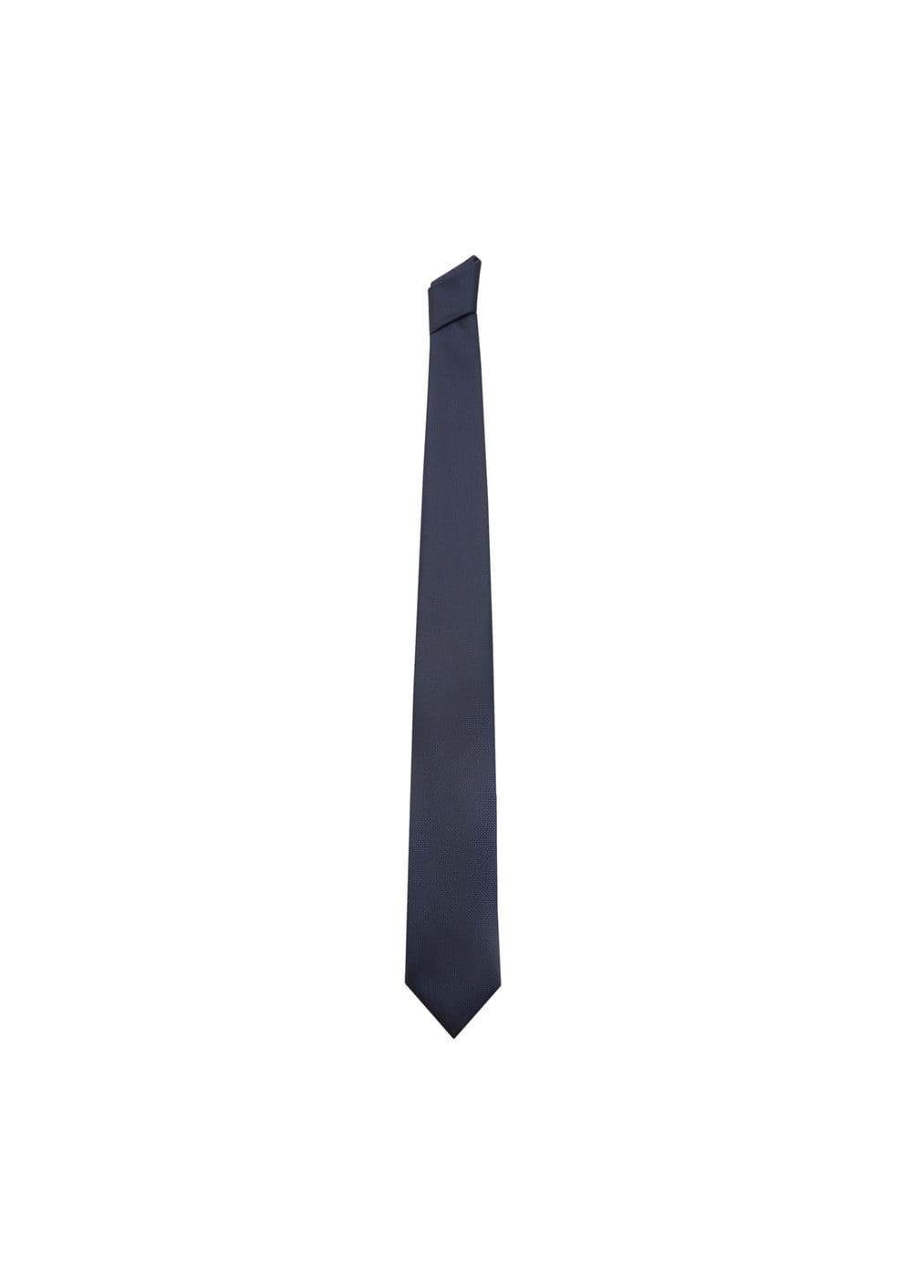 MANGO MAN - 100% structured mulberry silk tie - One size - Men Product Image