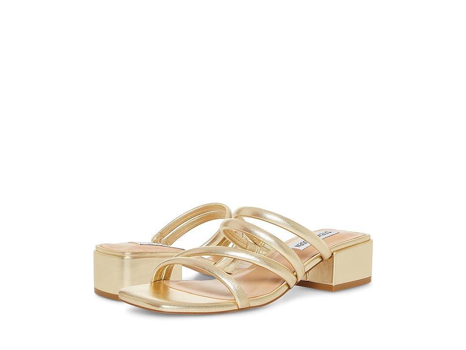 Steve Madden Cappo Sandal (Gold) Women's Shoes Product Image