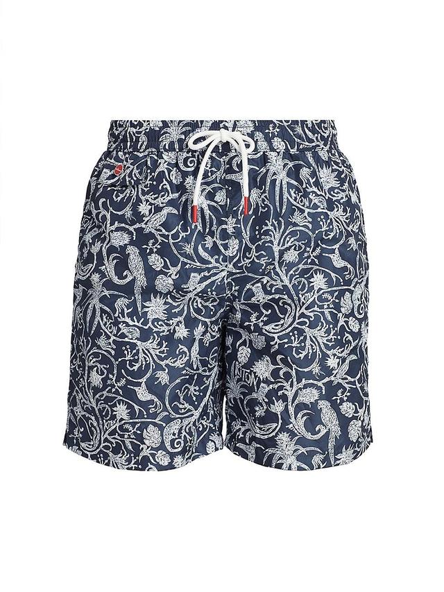 Mens Graphic Swim Trunks Product Image