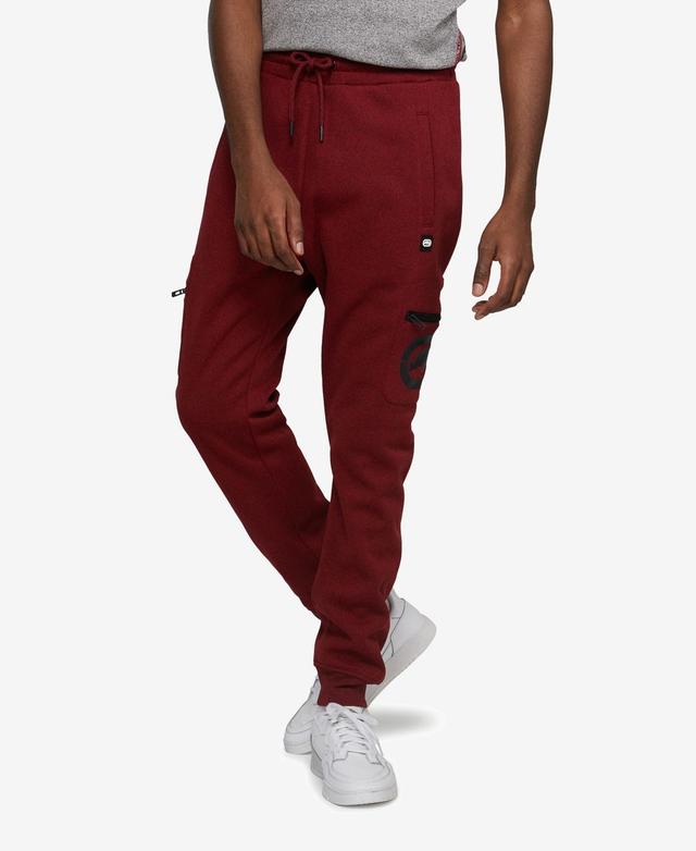 Ecko Unltd Mens Simple Story Cargo Fleece Joggers Product Image