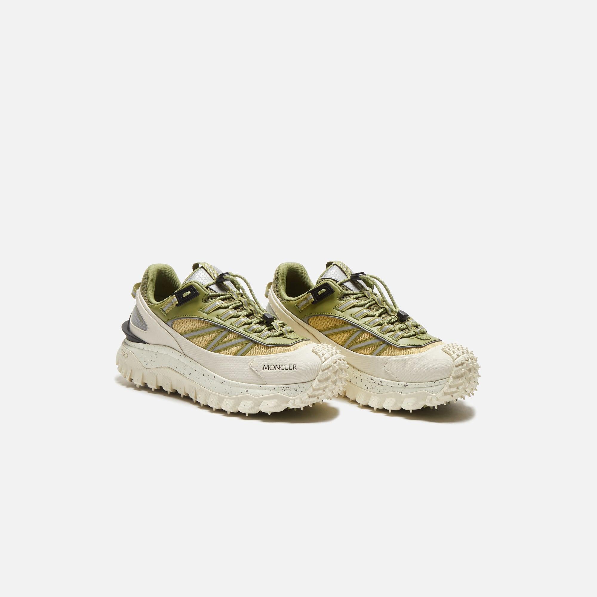 Moncler Trailgrip Low Top Sneakers - Green Male Product Image